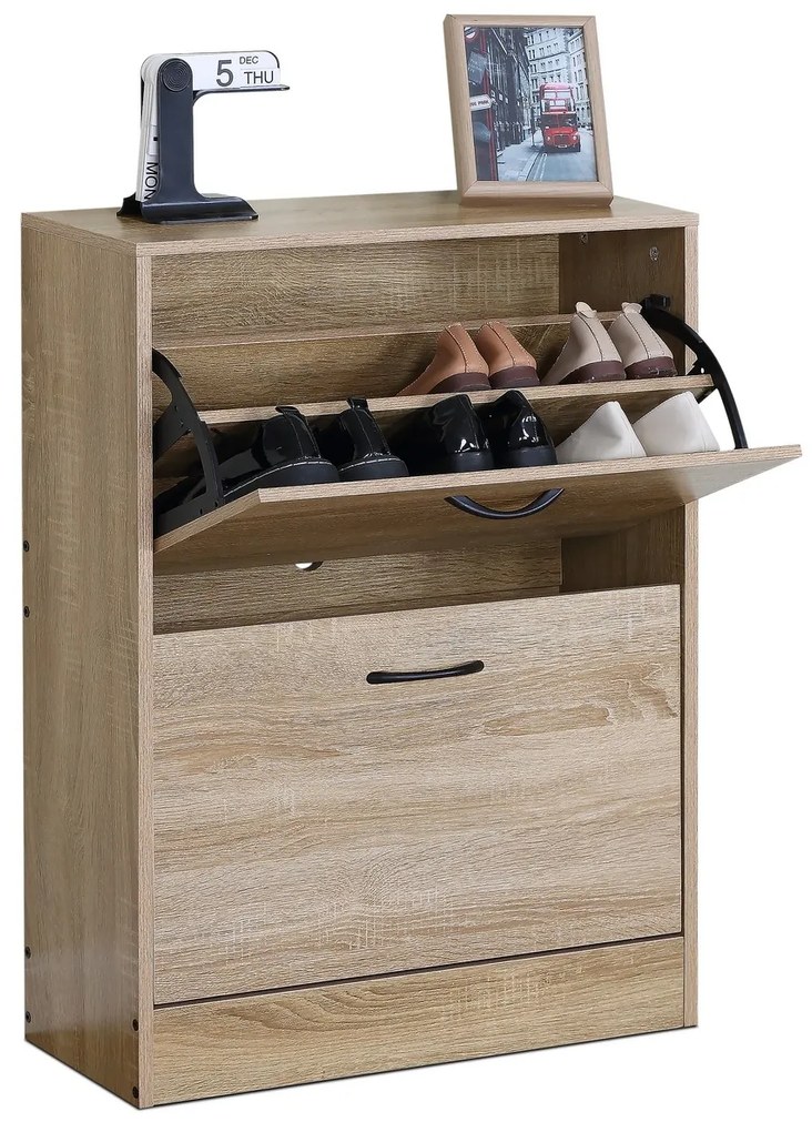 Cipősszekrény rekeszekkel G1014 OAK, tölgy