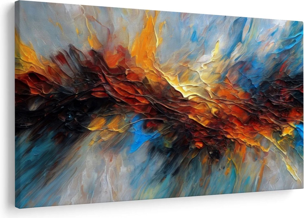 Kép - Színes textúra (90x60 cm)