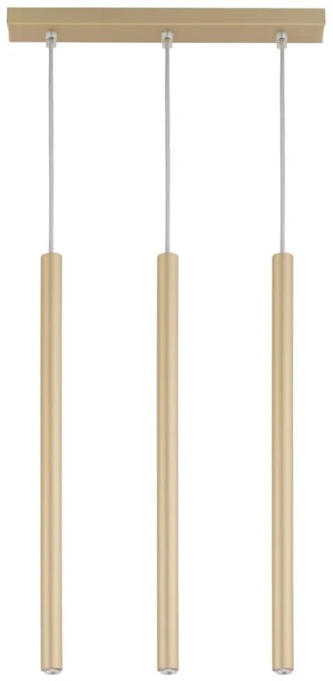 SIGMA LIGHTING 33403 SOPEL Hengeres Függesztett Lámpa Arany G9 IP20