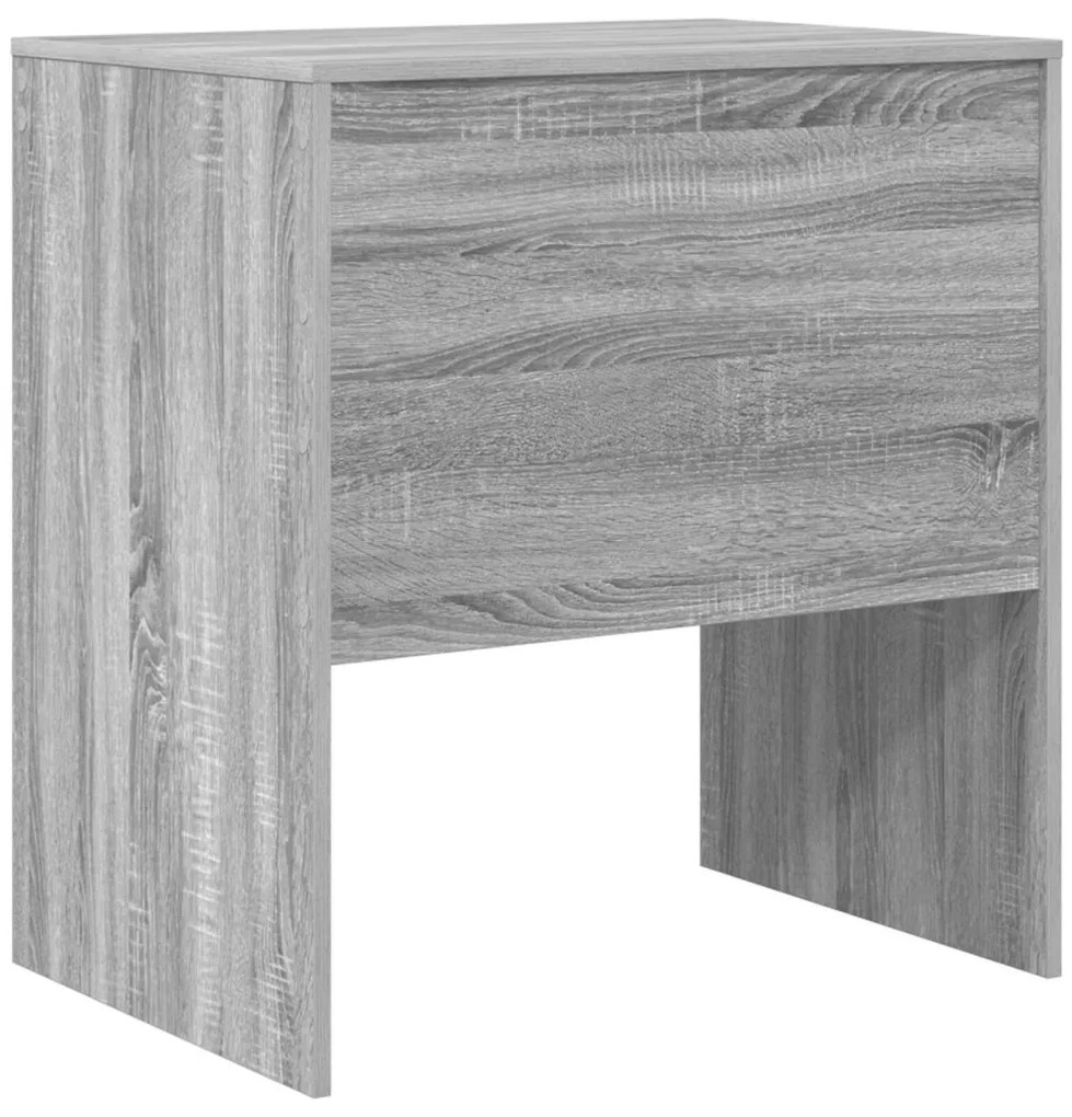 Szürke Íróasztal Szürke sonoma Forgácslap 70 x 50 x 76 cm