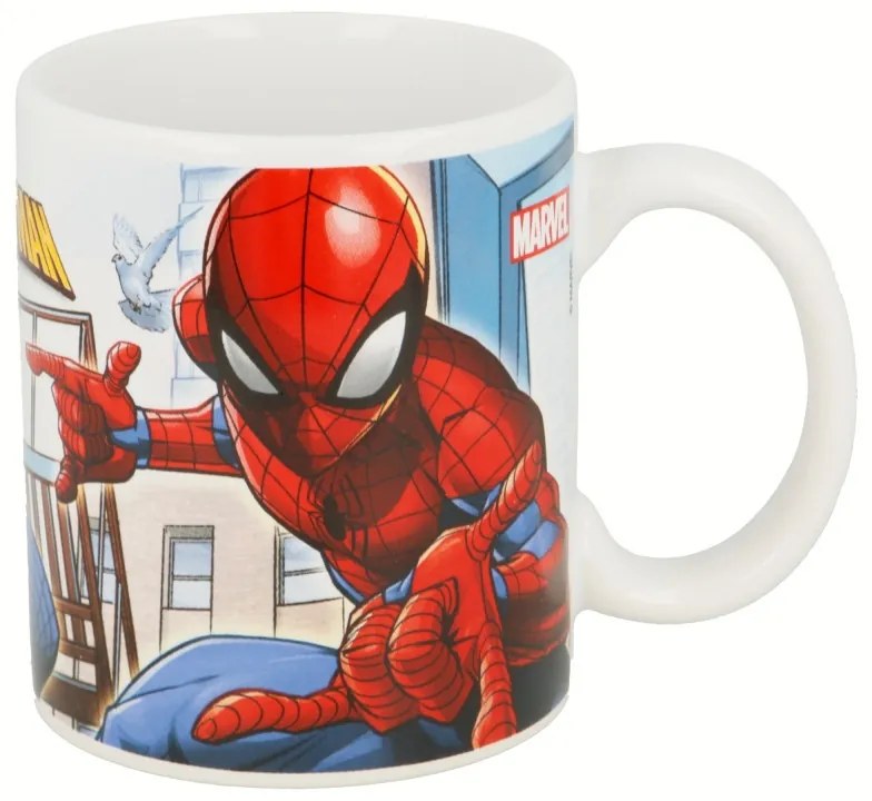 Pókember Streets porcelán bögre 325 ml (11 oz) Díszdobozban