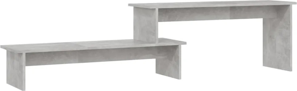vidaXL betonszürke szerelt fa TV-szekrény 180 x 30 x 43 cm