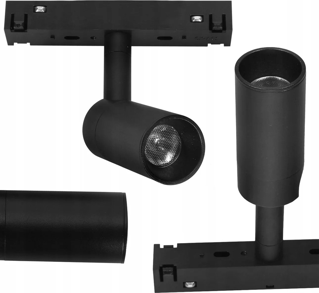 Mágneses Reflektor 3W 4000K Fekete Energiatakarékos Világítás DDCX-007