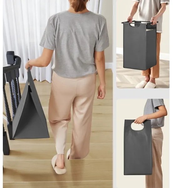 REX szürke szennyeskosár