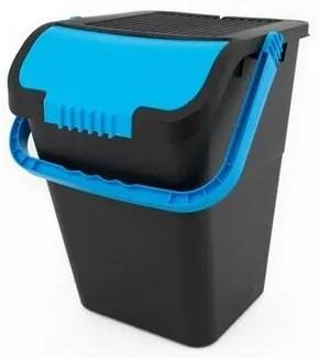 Practic szelektív hulladékgyűjtő35 l, kék fedéllel