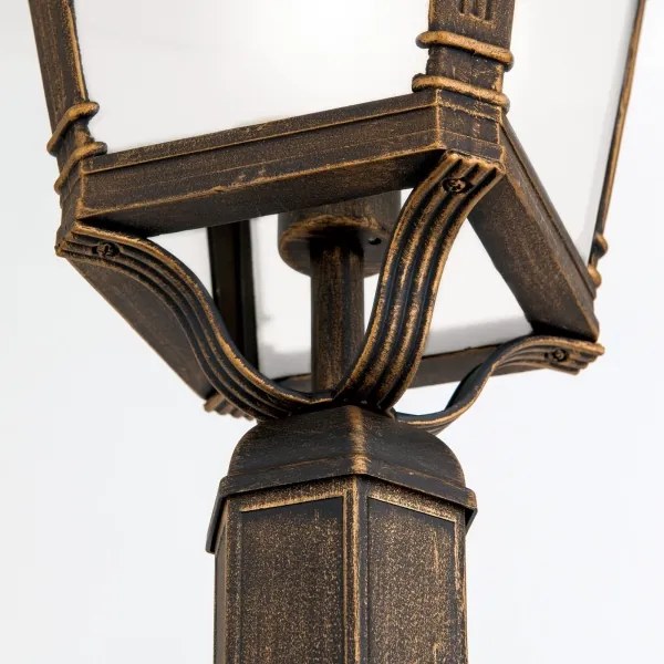 Orion - AIKO kültéri lámpa 1xE27/60W/230V 240 cm IP23 bronz/patina