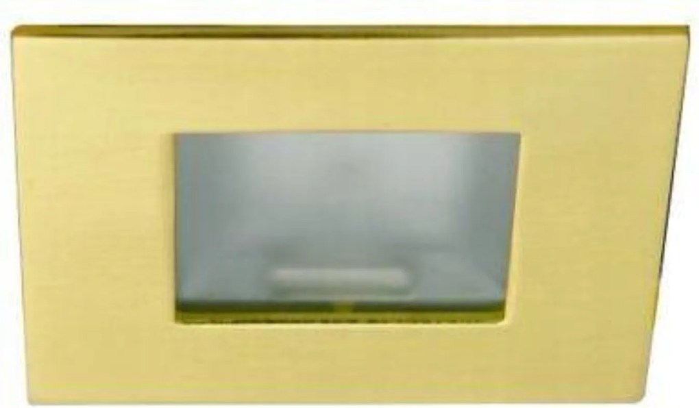 Süllyesztett lépcsőlámpa négyszögletes matt arany lépcsőhöz G4 MS-04