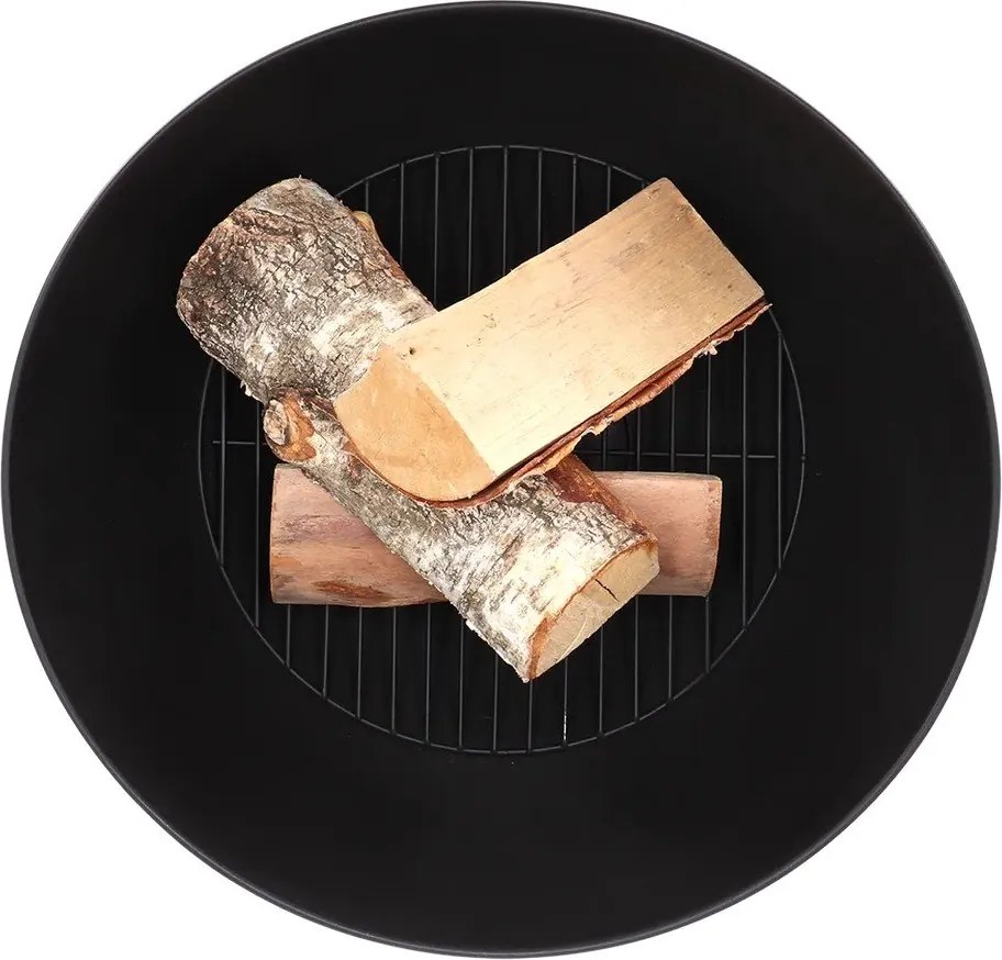 Fekete tűzrakó Moon – Esschert Design