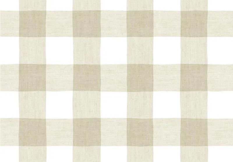 Parato Cristiana Masi Top Stripes Pic-Nic fehér-zöld kockás vlies tapéta – 38435