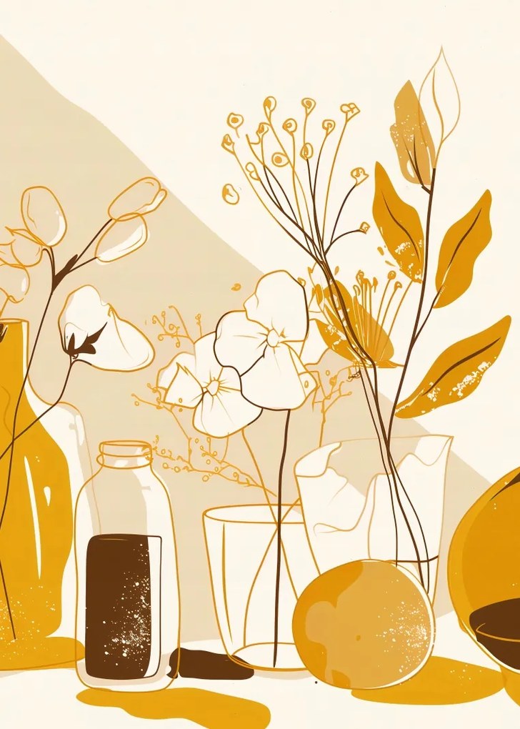 Poszter 25x35cm Napsütötte árnyalat