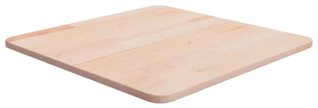 kezeletlen tömör tölgyfa négyzet asztallap 50x50x1,5 cm