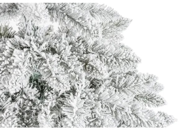 Karácsonyfa törzsével NATURAL WITH SNOW 180 cm lucfenyő