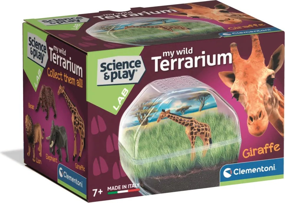 Mini Giraffe terrárium Clementoni