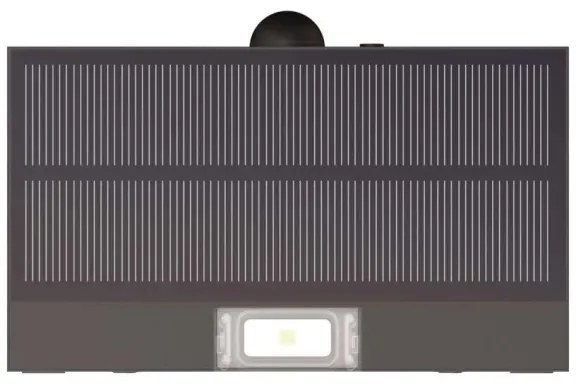 LED Napelemes reflektor mozgásérzékelővel LED/3,7V 1200mAh 4000K IP65 fekete