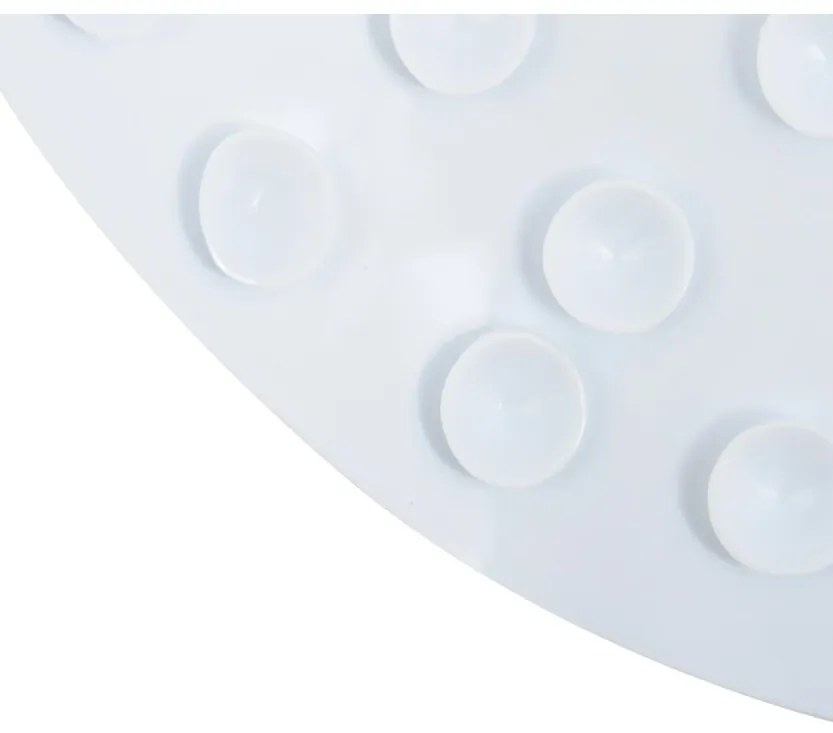 Spirella TOSCANA csúszásgátló fürdőkád alátét,fehér, 69 x 39 cm