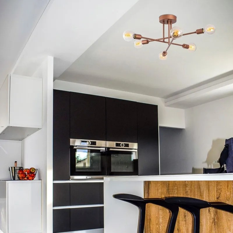 Flower copper 1 mennyezeti lámpa