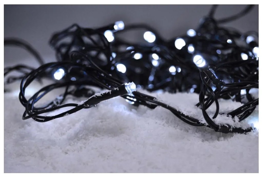 Solight 1V05-W-LED Karácsonyi kültéri lánc 500xLED/8 funkció IP44 55m hideg fehér