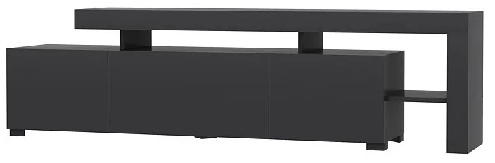 Design TV asztal Calissa 192 cm antracit