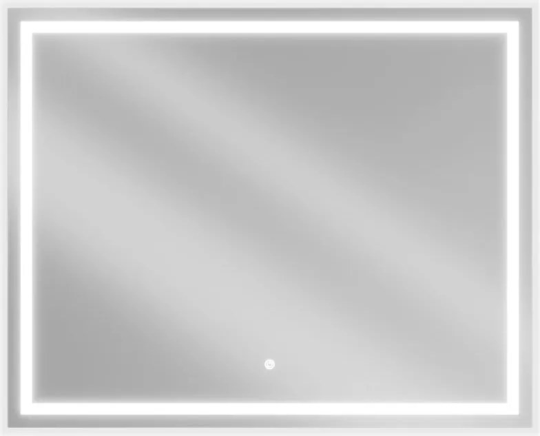 Mexen Miko LED-es fürdőszobai tükör, 100 x 80 cm, 6000K, páramentes - 9819-100-080-611-00