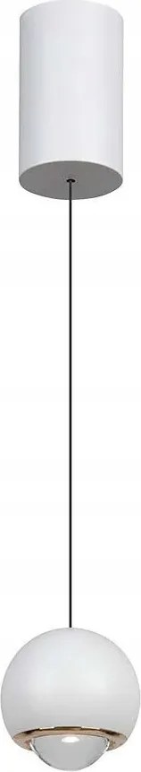 LED-es spot függőlámpa fehér gömb az asztal felett bár sziget 3000K V-tac