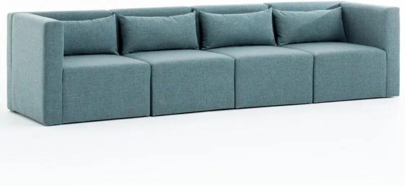 Plus kék négyszemélyes kanapé