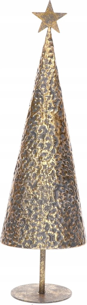 Karácsonyfa arany színben, 40 cm