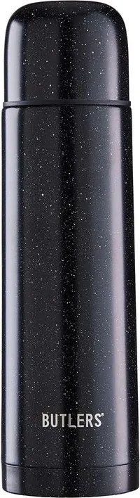BARRIE termosz, fekete fröcskölt 500 ml