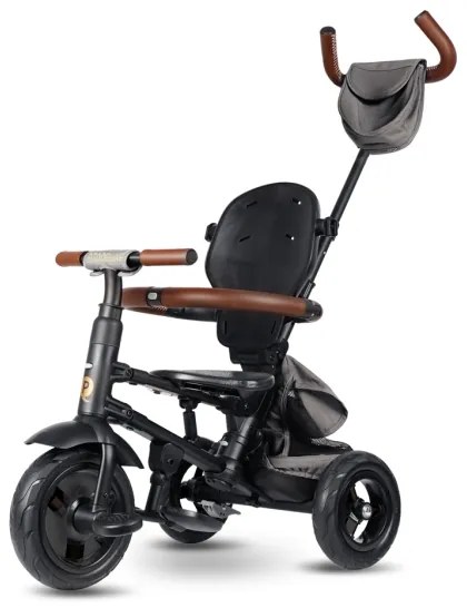 QPlay - RITO DELUXE 6 az 1-ben gyermek tricikli, szürke