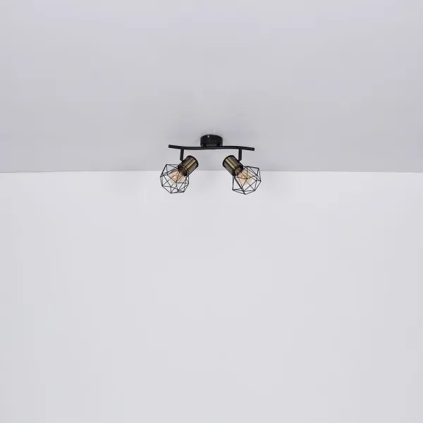 Globo 54017-2M - Spotlámpa PRISKA 2xE27/40W/230V