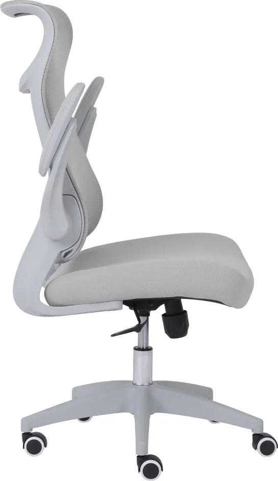 Irodai szék, szürke, SETON