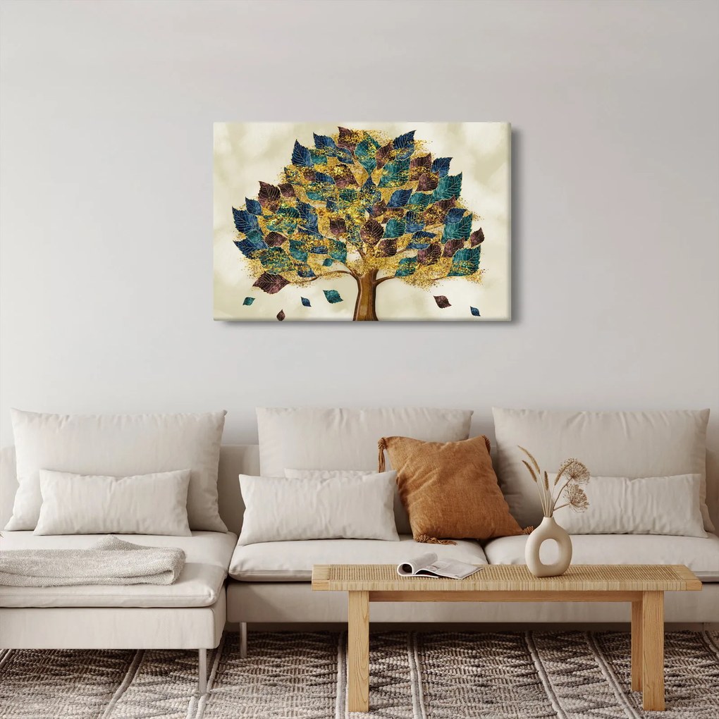 Kép - Dekoratív fa (90x60 cm)