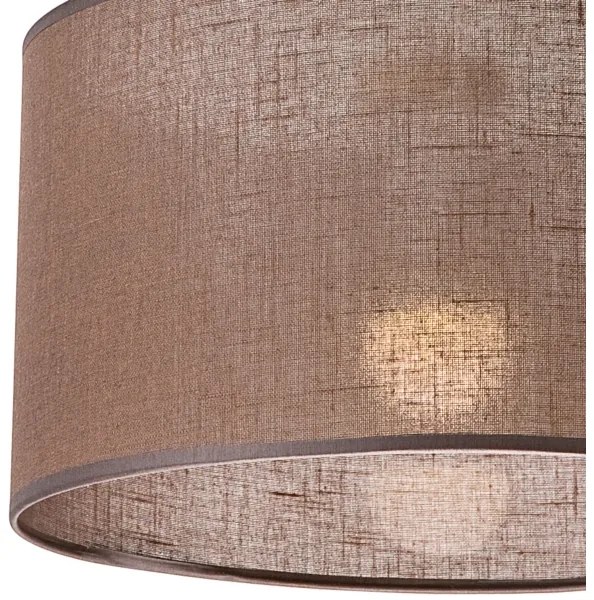 Csillár zsinóron SIRJA 1xE27/60W/230V barna