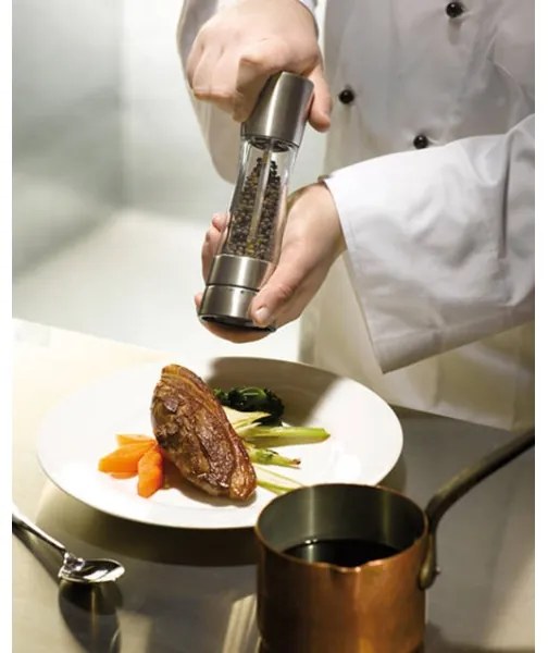 Cole&Mason DERWENT 19 cm borsőrlő, fényes króm kivitel