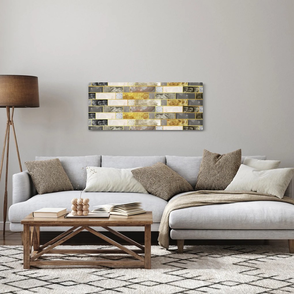Kép - Dekoráció textúrákkal (120x50 cm)