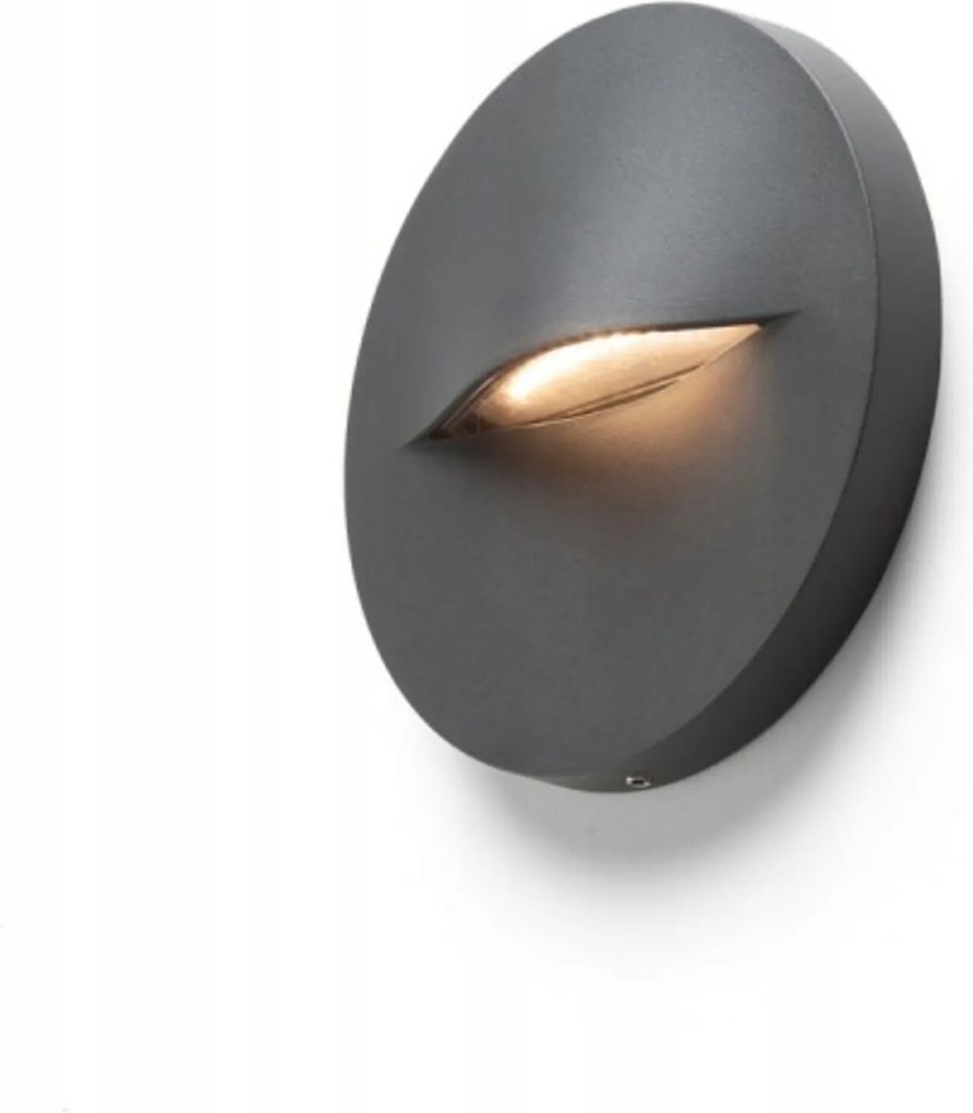 Rendl Bobo R kültéri Led fali lámpa 3W antracit IP65 3000K