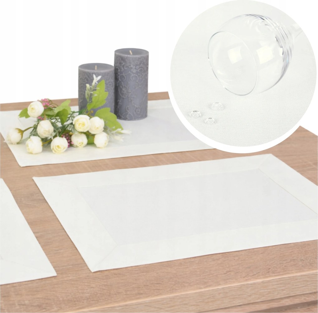 Ekri Panama Asztali Alátét 30x40 2 db Foltálló