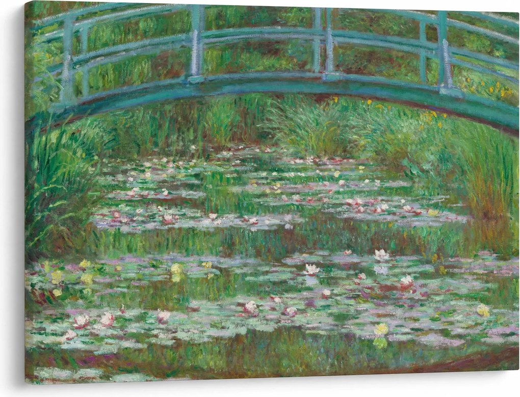 Kép - Claude Monet, The Japanese Footbridge, reprodukciók (70x50 cm)