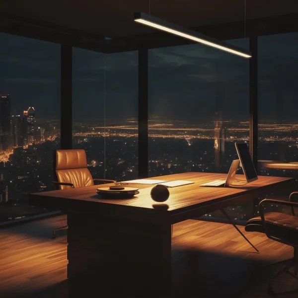 LED mennyezeti lámpa ALLDAY BASIC LED/40W/230V 2700/4000/6000K fekete