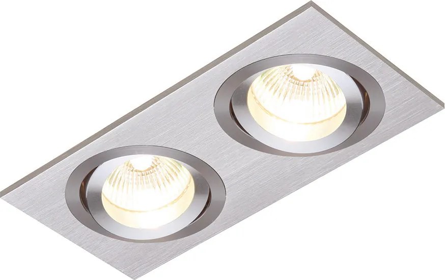 Endon TETRA 52404 Beépíthető spotlámpa 2x50W/GU10 IP20