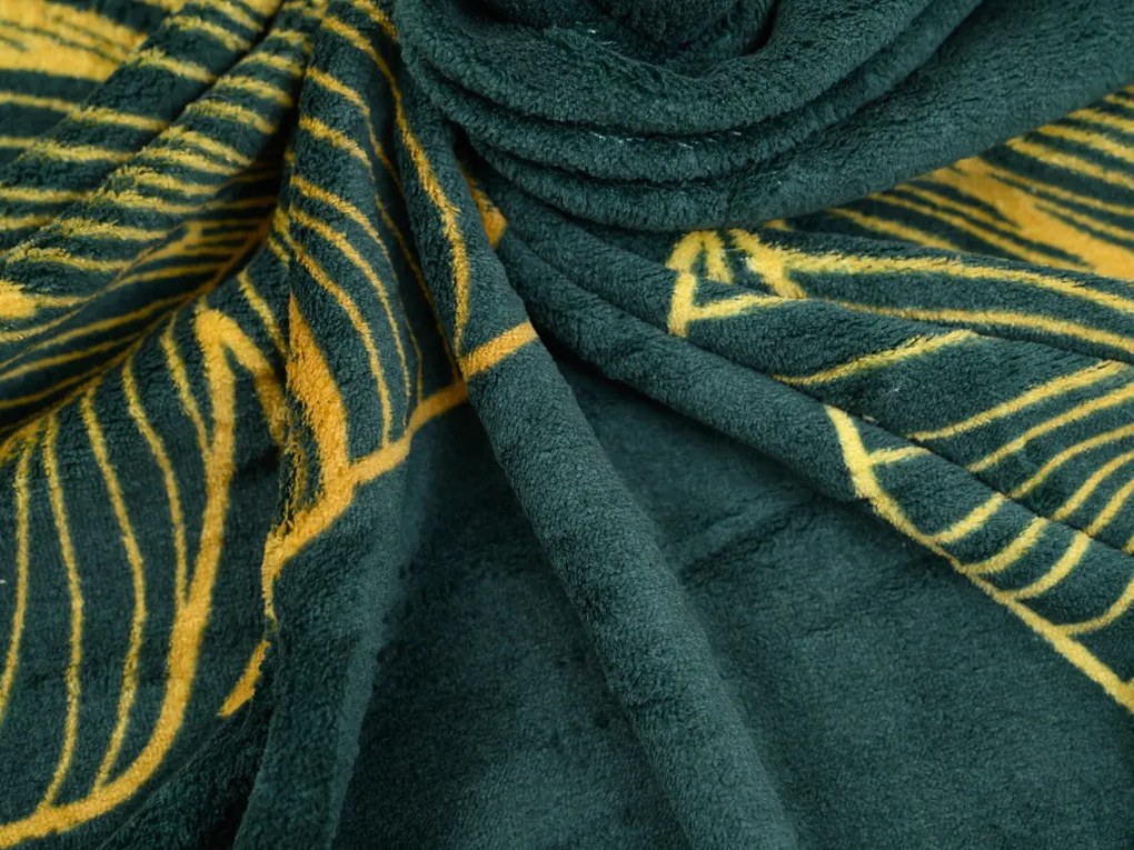 VENECIA mikroplüss ágyneműhuzat zöld Ágyneműhuzat mérete: 70 x 90 cm | 140 x 200 cm