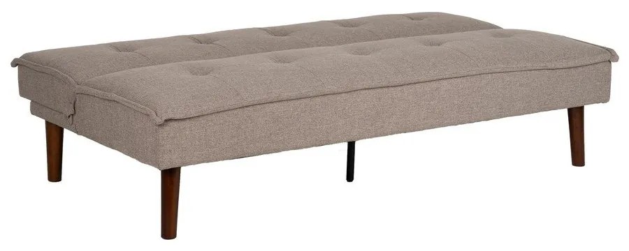 Szürkésbézs zsenília kinyitható kanapé 181 cm – Ixia