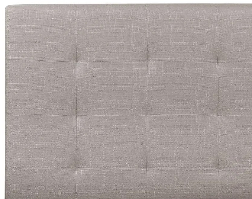 Franciaágy 140 cm ROLLA (ágyráccsal) (világosszürke). 1007494