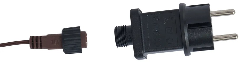 Állólámpa barna rattan rénszarvas LED-del IP44 - Flossie