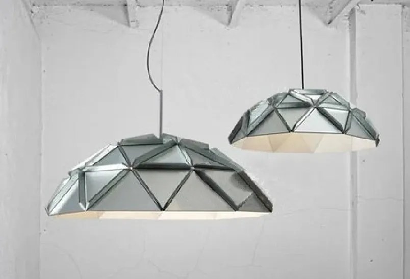 KING HOME MD21010-1-700 SPUTNIK Modern Függesztett Lámpa Ezüst E27 IP20