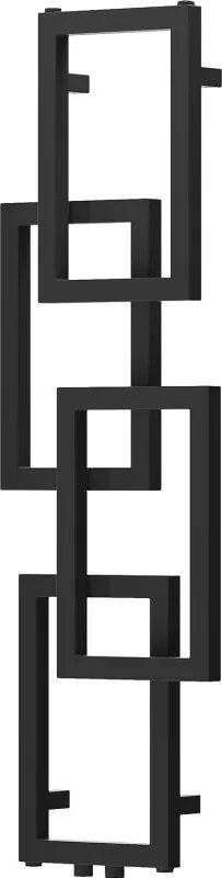 Mexen Grid dekoratív fürdőszobai radiátor 1115 x 360 mm, 279 W, fekete - W215-1115-360-00-70