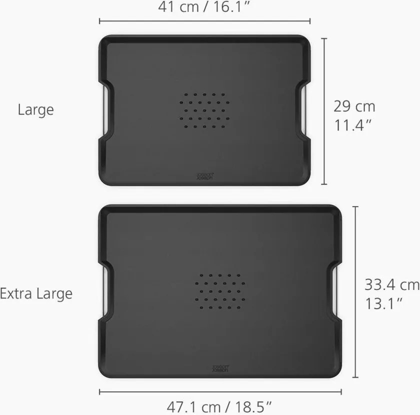 Műanyag vágódeszka 41 x 29 cm Cut&amp;Carve – Joseph Joseph