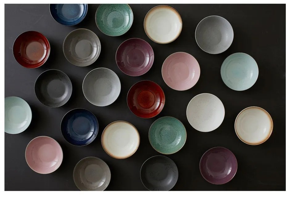 Rózsaszín-szürke kőedény tálka 1 l Gastro Grey/Light Pink – Bitz