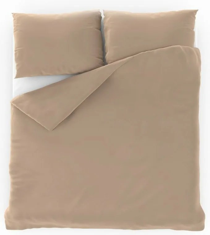 Kvalitex pamut ágynemű, bézs, 140 x 200 cm, 70 x 90 cm, 140 x 200 cm, 70 x 90 cm