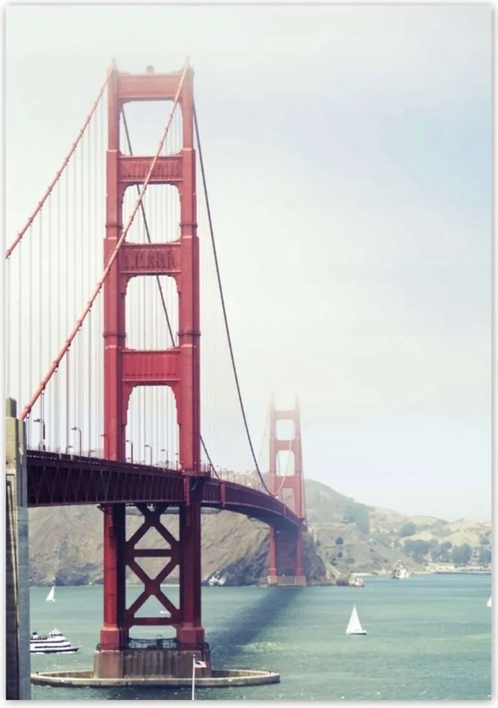 Poszterek 70x100 Golden Gate nappal