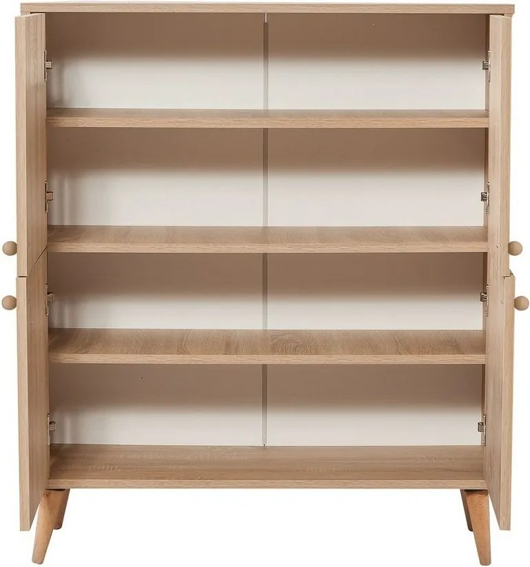 Mega Sonoma Oak Flowers II szekrény